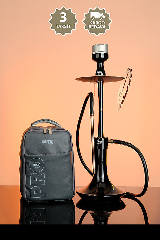 ARTEMIS NARGİLE BRONZ/SİYAH TAM SET - 40 - 1
