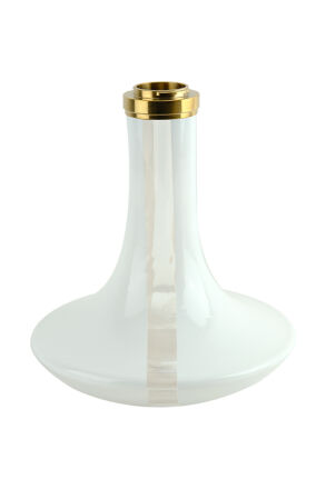 COSMO NARGİLE - YEDEK CAM - GOLD-BEYAZ