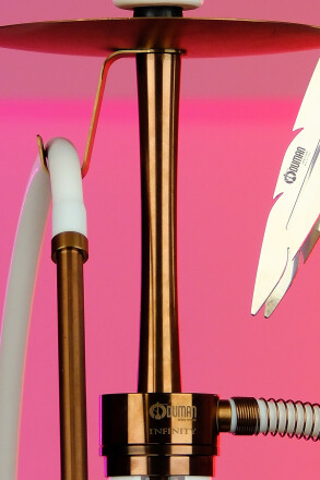 INFINITY NARGİLE - BRONZE/BEYAZ TAM SET-10 - 5