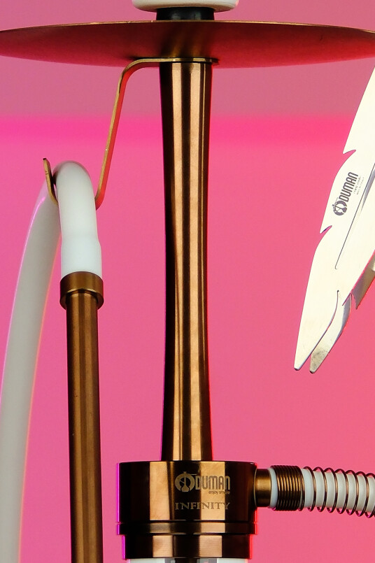 INFINITY NARGİLE - BRONZE/BEYAZ TAM SET-10 - 5