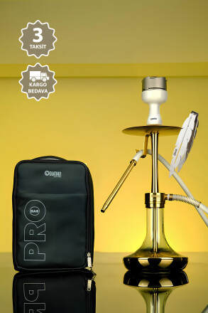 INFINITY NARGİLE - GOLD/GOLD TAM SET-18 - 1