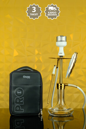 INFINITY NARGİLE GOLD/ŞEFFAF TAM SET - 34
