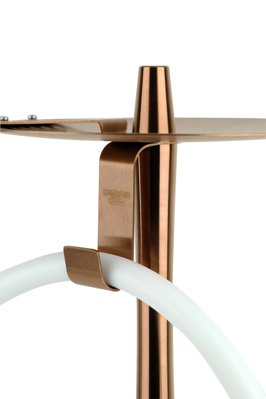 INFINITY NARGİLE - BRONZ CAM-BRONZ GÖVDE - 3
