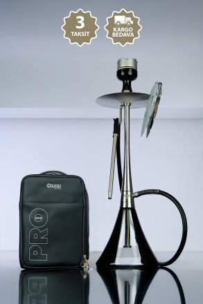 ORION NARGİLE SILVER/BLACK TAM SET - 28