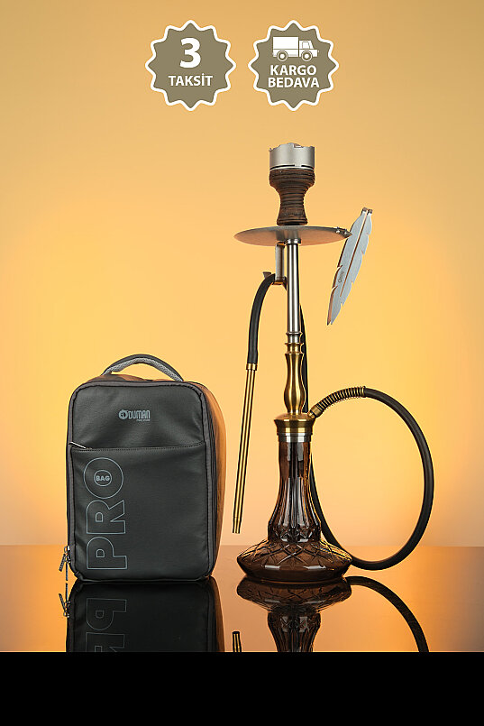 SAHRA NARGİLE GOLD TAM SET - 47 - 1