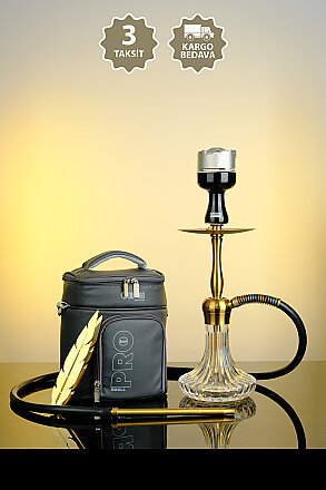VELOS NARGİLE GOLD/ŞEFFAF TAM SET-43